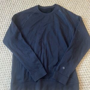 lululemon athletica Men's Black Performance Crewneck